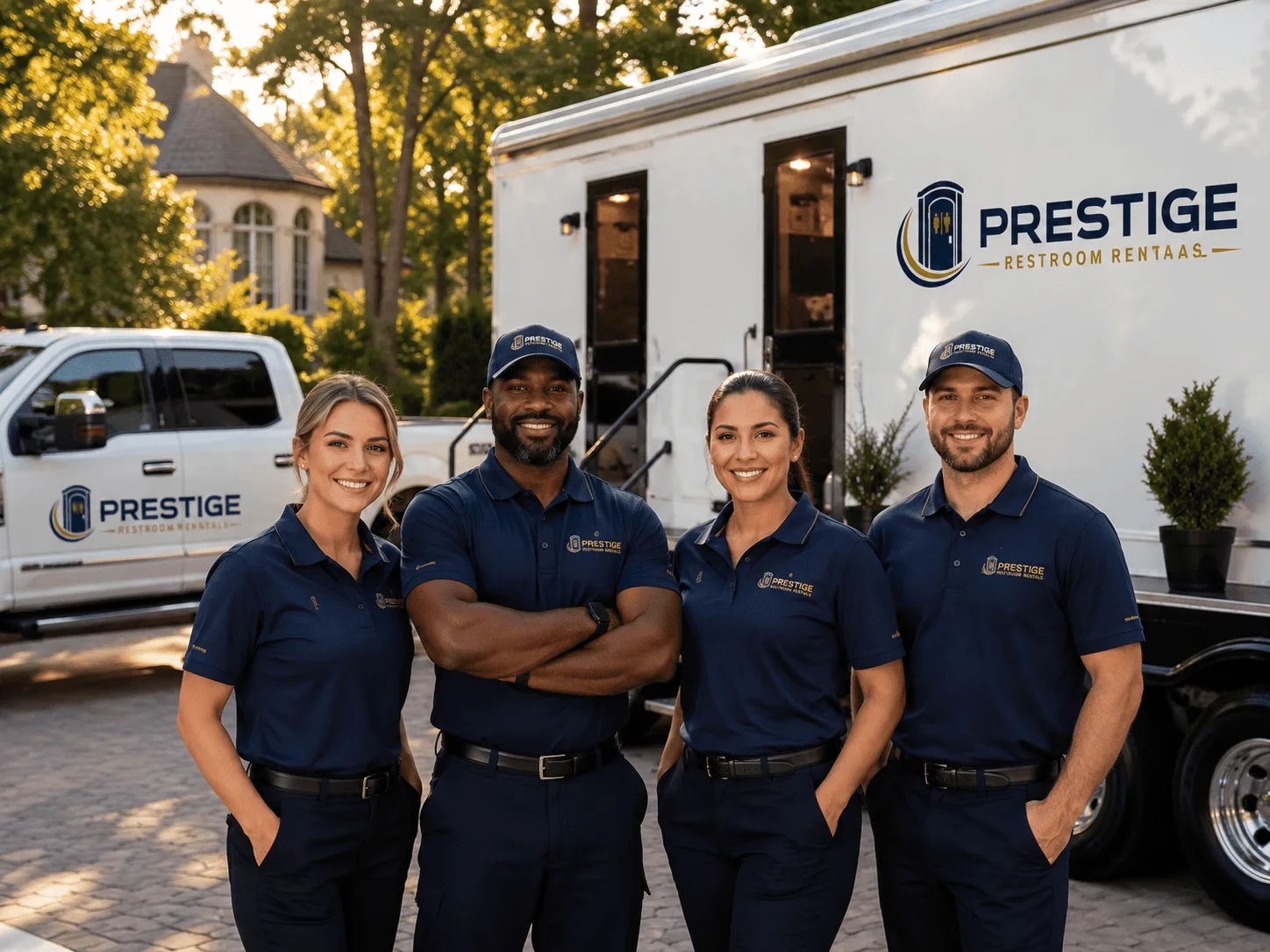 Trusted Luxury Portable Restrooms company in Halltown, MO